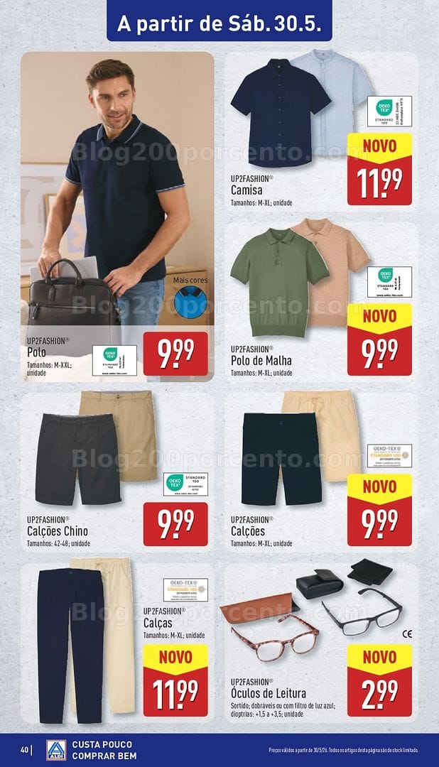 Antevisão Folheto ALDI Promoções de 25 a 31 maio